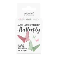 Pajoma Autodiffusor Happy Butterfly 1 Stück - Typ: Lufterfrischer - Funktionen: Keine Angaben - Detailfarbe: Assortiert
