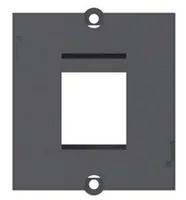 Bachmann 1 x Keystone socket-outlet Black