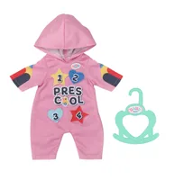 BABY born® Kindergarten Einteiler + Badges 36cm