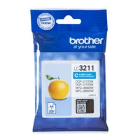 Brother LC3211C Druckerpatrone 1 Stück(e) Original Standardertrag Cyan