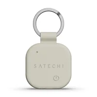 Satechi Vegan-Leather FindAll Keychain Sand