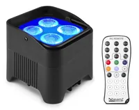 BeamZ Bodenstrahler BBP94W Uplight Par - Typ: Bodenstrahler - Leuchtmittel: LED - Ausstattung: Integrierter Akku - DMX-fähig - Inkl. Fernbedienung
