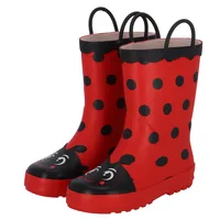 Esschert Design Gummistiefel Marienkäfer, Gr. 29/30 - Detailfarbe: Rot
