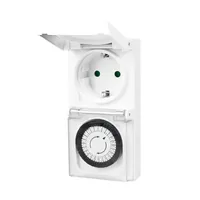 Logilink Zeitschaltuhr, mech. IP44, Outdoor, 2er Set