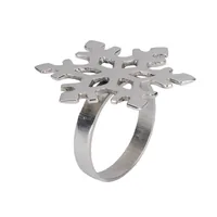 EGLO Serviettenring Schneeflocke Silber - Materialtyp: Metall - Material: Aluminium - Verpackungseinheit: 1 Stück - Detailfarbe: Silber - Produkttyp: Servietten