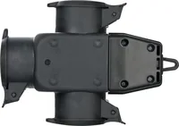 Brennenstuhl Kreuzverteiler Schuko-Gummikupplung 3x IP44