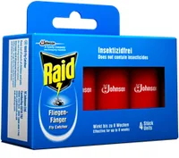 Raid Essentials Fliegen-Fänger Classic 4 Stück - Für Schädling: Fluginsekten - Anwendungsbereich: Indoor - Produkttyp: Insektenfänger