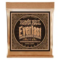 Ernie Ball Gitarrensaiten 2550 Everlast Coated PB – Extra Light 10-50 - Packungsgrösse: Satz - Zu Instrument: Westerngitarre - Saitenanzahl: 6-Saiter