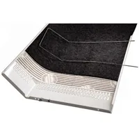 Xavax Dunstfilter Flach und Aktivkohle 2 Stück - Breite: 470 mm - Länge: 570 mm - Verpackungseinheit: 2 Stück