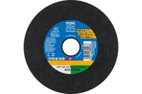 Pferd Trennscheibe EHT 125 x 1.0 x 22.23 mm gerade - Zubehörtyp: Trennscheibe - Durchmesser: 125 mm - Für Material: Aluminium - Beton - Duroplast - Fliesen - Gusseisen - Stein - Titan - Set: Nein