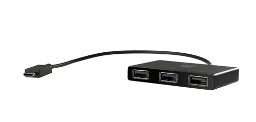 HP USB-C to USB-A Hub USB 3.2 Gen 1 (3.1 Gen 1) Type-C Nero