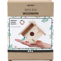 Creativ Company Holzartikel Vogelfutterhaus Set 14.5 x 16 x 13 cm - Produkttyp: Vogelhaus - Breite: 16 cm - Höhe: 13 cm - Länge: 14.5 cm - Holzherkunft: China - Holzhandelsname: Kiefer