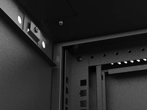 Lanberg WF03-5309-10B rack cabinet 9U Wall mounted rack Black
