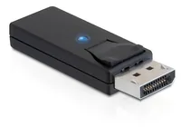 Delock Adapter Displayport - HDMI Schwarz - Kabeltyp: Adapter - Videoanschluss Seite A: DisplayPort - Videoanschluss Seite B: HDMI