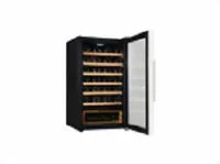 Kibernetik Weinkühlschrank M4801 Schwarz, Rechts - Beleuchtung: Ja - Energieeffizienzklasse EnEV 2020: G - Bauart: Freistehend - Einbaunormen: Keine - Tiefe: 54.5 cm - Einbaumodell: Nein