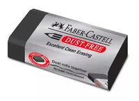 Faber-Castell 187171 eraser Plastic Black 1 pc(s)