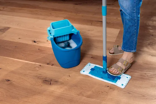 Leifheit Putzeimer-Aufsatz Power Clean M - Detailfarbe: Türkis - Material: Kunststoff