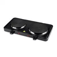 Maestro MR-772-2 hob Black Countertop Sealed plate 2 zone(s)