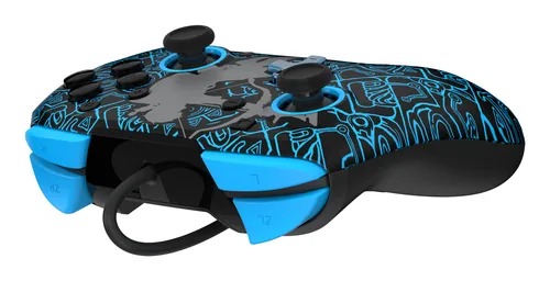 PDP Rematch Wired Controller 500-134-SKSG NSW,Shoot,Glow in the Dark