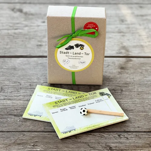 Wunderle Stadt-Land-Tor - Thema: Spiel - Sprache: Deutsch - Produkttyp Geschenke: Spiele - Empfänger Geschenke: Für Männer - Für Frauen - Anlass: Weihnachten - Geburtstag - Freundschaft - Fun