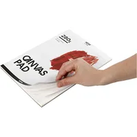 Creativ Company Malblock Canvas 10 Blatt - Papierformat: A4 - Produkttyp: Malbuch - Anwender: Jugendliche