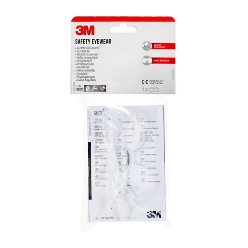 3M Schutzbrille Virtua transparent - Grössentyp: Normalgrösse - Brillenglasfarbe: Transparent - Detailfarbe: Durchscheinend - Grössensystem: EU - Grösse: Standard - Zielgruppe: Unisex