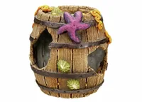 Nobby Aqua Ornaments Fass 8.5 x 8.5 x 9 cm - Einrichtung: Figuren & Gegenstände - Material: Kunststoff