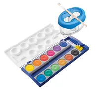 Pelikan 800310 painting water pot Blue, Transparent