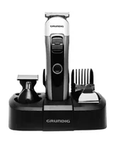 Grundig GMS3240 hair trimmers/clipper Schwarz, Silber Lithium-Ion (Li-Ion)