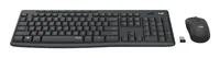 Logitech Tastatur-Maus-Set MK295 Graphite CH-Layout - Maus Features: Silent-Tasten - Ein-/Ausschalter - Scrollrad - Tastatur Typ: Standard - Tastaturlayout: QWERTZ (CH) - Tastatur Features: Silent-Tasten - Medientasten - Ziffernblock - Keyboard Tasten: Kl