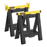 Stanley Folding Sawhorse (Twin Pack)