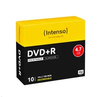 Intenso DVD+R 4.7GB, Printable, 16x 10 pc(s)