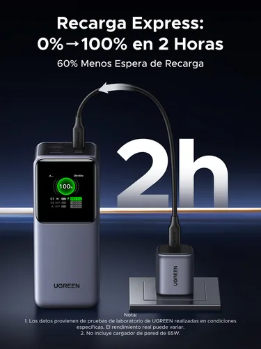 UGREEN Nexode Power Bank 20000mAh 35524B 130W Fast Charging