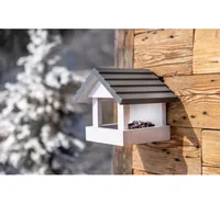Windhager Vogelhaus Feldberg - Grundfarbe: Weiss - Grau - Tierart: Vogel - Produkttyp: Vogelhaus
