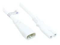 Good Connections Euro-Verlängerung C8-StC7-Bu weiß 2m