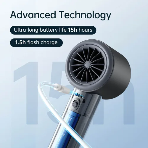Jisulife Handventilator Pro 1 Weiss - Typ: USB-Ventilator - Betriebsart: USB - Fernbedienung: Nein - Höhenverstellbar: Nein - Lüfterdimension: Nicht definiert - Schwenkmechanismus: Nein