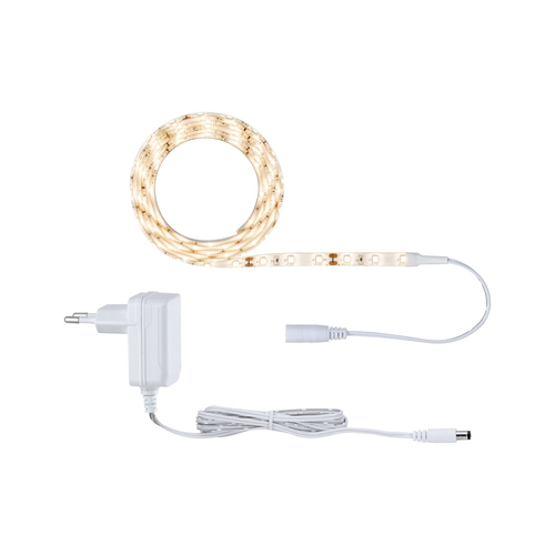 Paulmann SimpLED LED Strip Komplettset - Lampensockel: LED fest verbaut - Aussenanwendung: Nein - Inklusive Netzteil: Ja - Dimmbar: nicht dimmbar - Set: Nein - Länge: 1.5 m