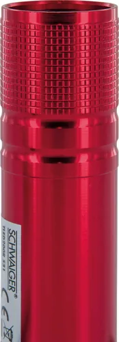 Schwaiger Mini LED Taschenkampe 90 Lumen rot