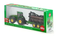 FARMER Traktor mit Forstanhänger, Modellfahrzeug