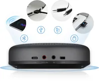 eMeet Speakerphone Luna USB mit Bluetooth Dongle - Funktechnologie: Bluetooth 4.1 - Anschlussart: 3.5 mm Klinke - Bluetooth - USB - Microsoft Zertifizierung: Kompatibel (Nicht zertifiziert) - Integrierter Akku: Ja - Bluetooth: Ja - Daisy Chain: Ja