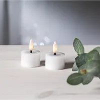 Star Trading LED Tealight 2 Pack Flamme Flow
