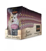 Leonardo Cat Food Nassfutter Geflügel & Ei, 85 g - Tierbedürfnis: Haut & Fell - Geschmacksrichtung: Geflügel - Zertifikate: Keine Zertifizierung - Fleischsorte: Geflügel - Packungsgrösse: 85 g - Futtereigenschaft: Getreidefrei - Ohne künstliche Zusätze - 