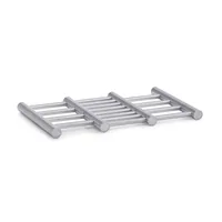 Zeller Present Topfuntersetzer Edelstahl 38 x 20 cm, Silber - Anwendungsbereich: Pfanne  - Topf  - Material: Edelstahl - Detailfarbe: Silber - Set: Nein - Zusammenklappbar: Ja