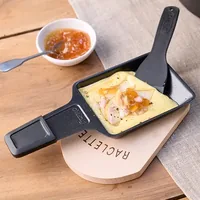 Kisag Raclette-Spachtel 6 Stück, Schwarz - Materialtyp: Kunststoff - Material: Kunststoff - Detailfarbe: Schwarz