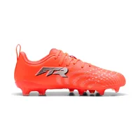 PUMA Future 9 Play FG/AG Jr Football Male Orange, White