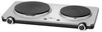 Clatronic DKP 3668 E Black,Stainless steel Countertop Sealed plate 2 zone(s)