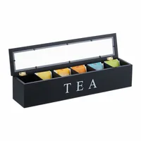 Relaxdays 10047499 tea box