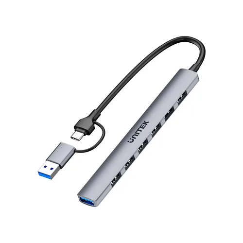 Unitek H1209AGY01 USB-A 5Gbps 7in1 USB hub