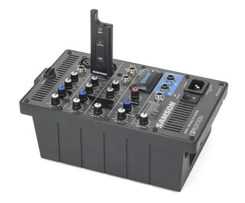 Samson XPD2 Headset - Anschlüsse: Mini XLR - Betriebsart: Batteriebetrieb - Frequenzbereich: Siehe Handbuch - Signalverarbeitung: Digital - Wandlerprinzip: Kondensator - Richtcharakteristik: Kugel
