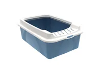 Rotho Bonnie Cat Open litter box Blue, Grey